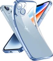 Supdeal Etui Crystal Clear na iPhone 14 Pro Niebieskie