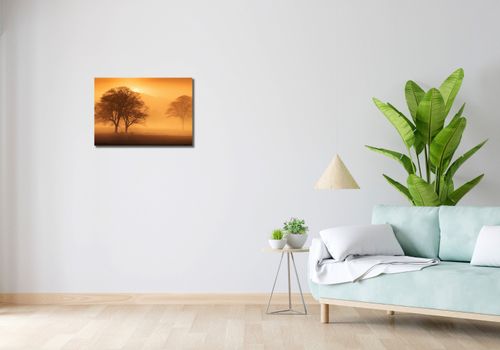 Obraz 60x40cm Zmierzch nad Polanami na Arena.pl