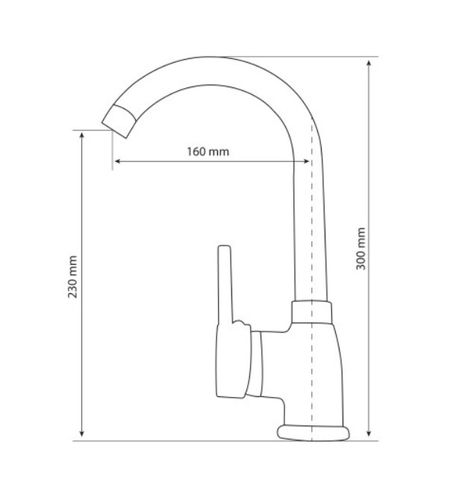 Zlewozmywak jednokomorowy z ociekaczem VIGOR biały z lewym ociekaczem + bateria NOON na Arena.pl