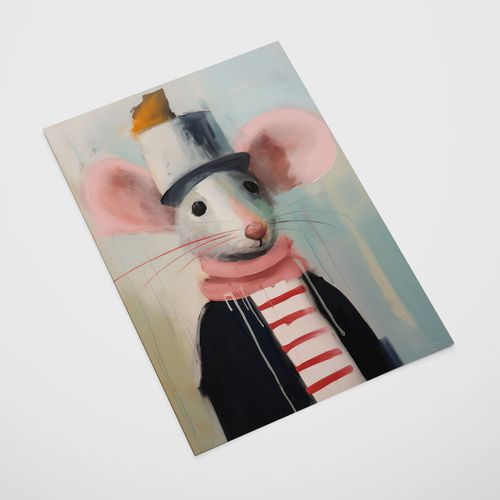 Plakat dziecięcy szczurek szczur 40x50 cm na Arena.pl