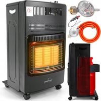 PIECYK GAZOWY GRZEJNIK NA GAZ BUTLE WĄŻ REDUKTOR ZESTAW BEZZAPACHOWY 4,2kW