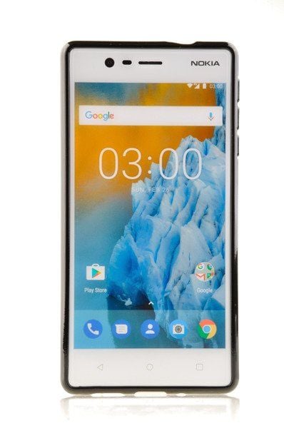 Etui Mercury Goosper Jelly Case do Nokia 3 czarny zdjęcie 2