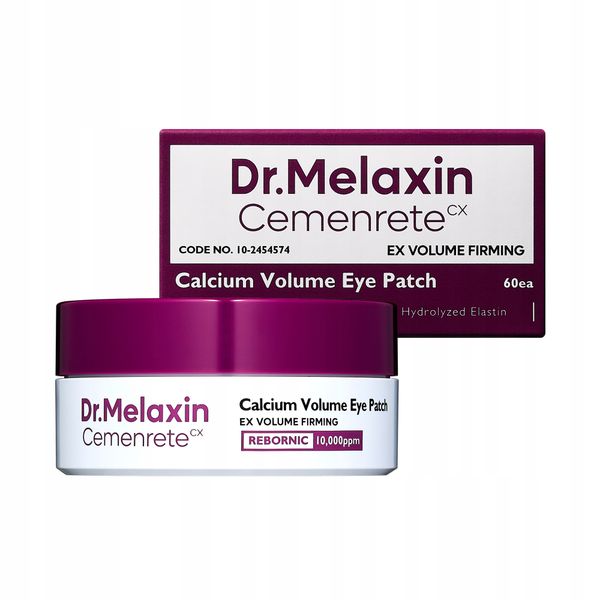 DR.MELAXIN CEMENRETE CALCIUM VOLUME EYE PATCH 60 zdjęcie 1