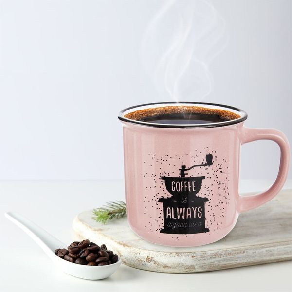 Kubek do kawy ceramiczny 370 ml zdjęcie 2