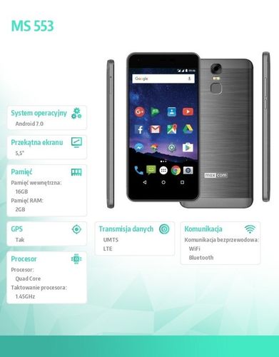 MS 553 SMARTFON GSM/WCDMA/LTE na Arena.pl