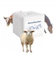 Lizawka Solna Biała dla bydła koni MINERAL BLOCK BASIC Ciech Qemetica 10kg
