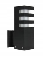 Kinkiet Zewnętrzny SU-MA RADO K BL E27 IP54 Aluminium Czarny