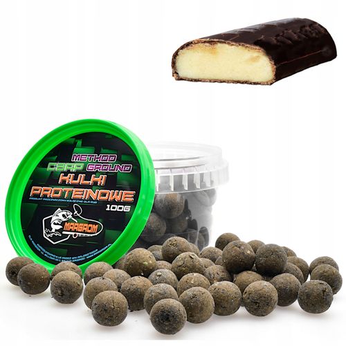 KULKI PROTEINOWE MARGROM 16mm 100g MARCEPAN na Arena.pl