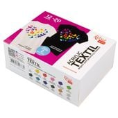 rosa talent farby do tkanin heart 12kol x20ml 8784
