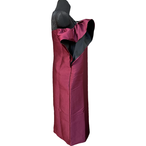 Stylowa Wygodna Sukienka do Kolana Czerwona 36 Przewiewna na Lato Casual na Arena.pl