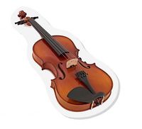 Topper toper z masy cukrowej na tort skrzypce DIY