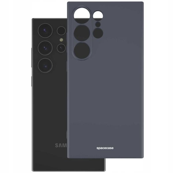 Spacecase Silicone Case Galaxy S24 Ultra Black zdjęcie 3