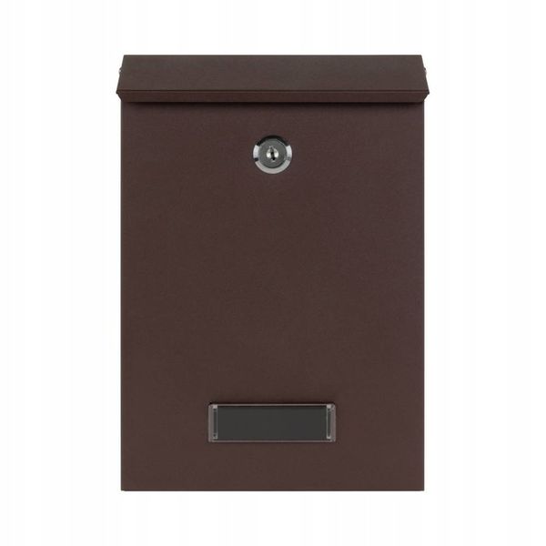Skrzynka na listy C5 Brąz Mat zdjęcie 2