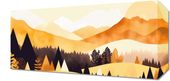 Obraz 40x20cm Złoty Zachód w Rozkwicie