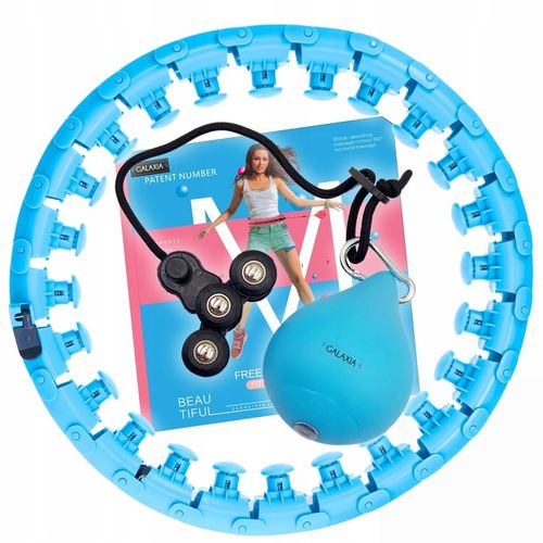 HULA HOP z Obciążeniem Odchudzające Obciążnikiem z Wypustkami SMART HULAHOP na Arena.pl