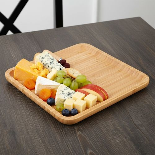 Taca do serwowania bambusowa 17x17 cm na Arena.pl