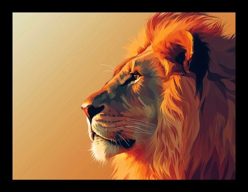 Plakat 20x15cm Król na Arena.pl