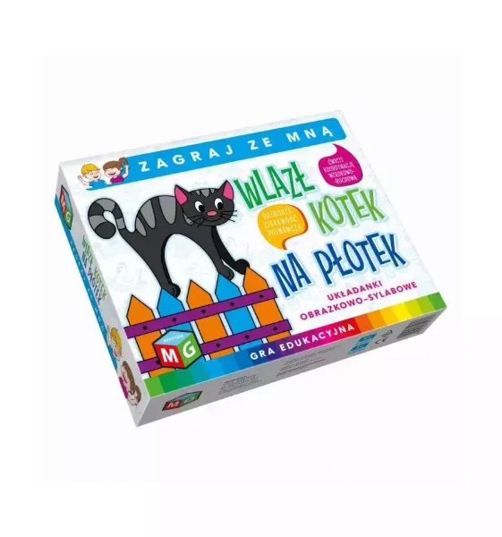 Zagraj ze mną. Wlazł kotek na płotek zdjęcie 1