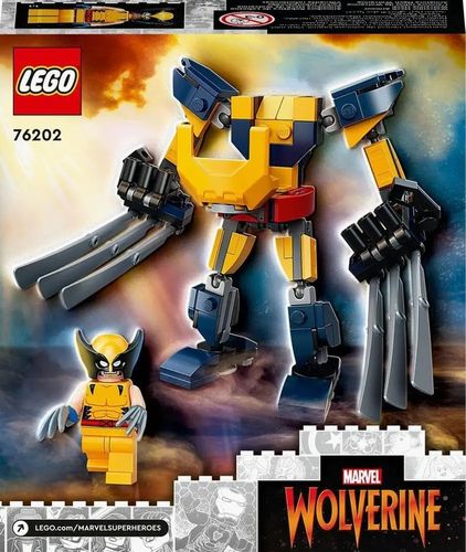 LEGO MARVEL 76202 Mechaniczna zbroja Wolverine’a na Arena.pl