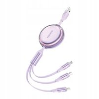 2 x 3w1 Kabel Foneng X113 1.1M Fioletowa
