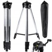 STATYW DO POZIOMICY LASEROWEJ TRÓJNÓG DO LASERA TRIPOD 43-120CM GWINT 5/8"