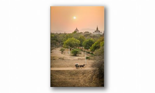 OBRAZ NA PŁÓTNIE 033 Indie 30x40cm na Arena.pl