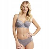 Majtki Panache majtki figi koronkowe Brief Envy 7282 38 M szary
