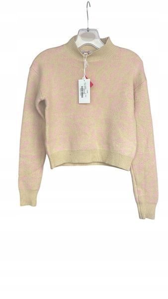 MYMO SWETER BEIGE ROSA XS/S zdjęcie 1