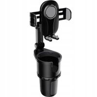 UCHWYT SAMOCHODOWY NA TELEFON Z UCHWYTEM NA KUBEK T-PHOX TH-07 BLACK