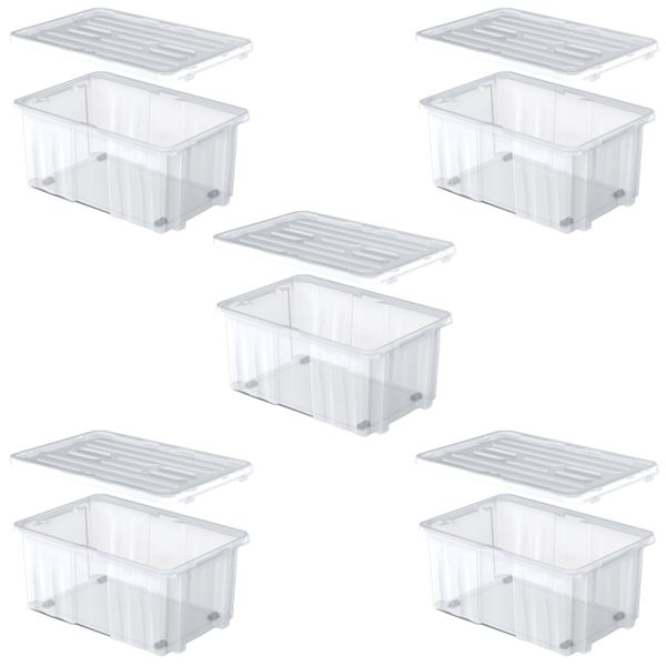 5x Pojemnik NCC24 z pokrywką Pudełko na narzędzia Organizer zdjęcie 2