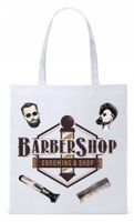 Dla Fryzjera Fryzjerki Torba Eco Biała Shopper Z Nadrukiem Ze Zdjęciem