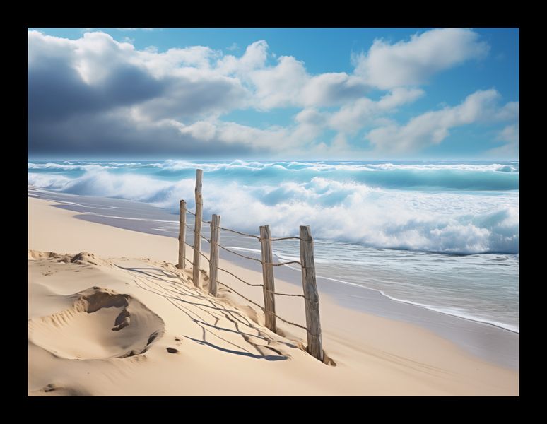 Plakat 20x15cm Szepty Oceanu zdjęcie 2