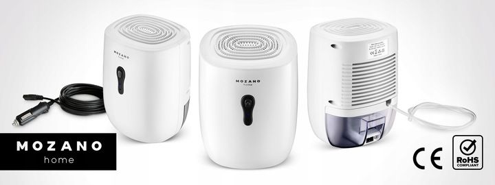 CICHY OSUSZACZ POCHŁANIACZ WILGOCI AUTOMATYCZNY 30W 800ml + WTYCZKA 12V zdjęcie 3