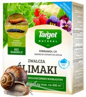 TRUTKA NA ŚLIMAKA TARGET EKO FERRAMOL GR ŚRODEK ZWALCZA ŚLIMAKI 1KG