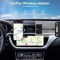 CARPLAY BEZPRZEWODOWY ADAPTER IPHONE CAR SMART BOX RADIO SAMOCHODOWE MATOWY