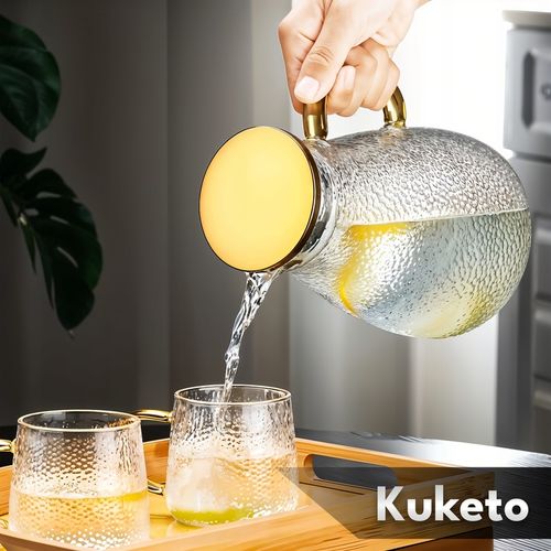 DZBANEK DO HERBATY szklany ZAPARZACZ Z SITEM FILTREM Kuketo Maiden na Arena.pl