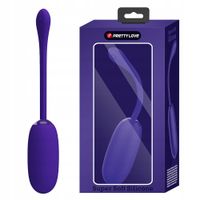 Jajeczko wibrujące dla kobiet, opływowy kształt. Intymny gadżet.