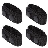 Klamra nylonowa zestaw 4szt z dwoma zatrzaskami taktyczna do paska szlufka