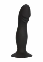 calexotics silicone anal stud - anatomiczna sonda silikonowa z przyssawką
