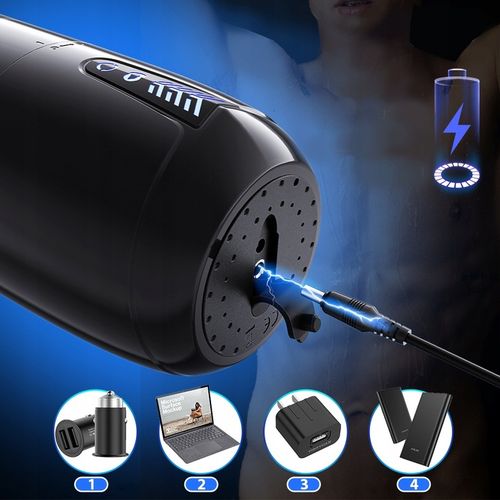 Męski automatyczny masturbator Męski awansujący 14 trybów ssania Obrót APP na Arena.pl