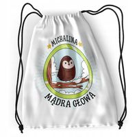 Plecak Sportowy Szkolny Michaliny Córki Dziecka Z Nadrukiem Ze Zdjęciem