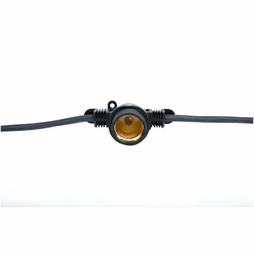 Oświetlenie 10m x10 E27 LED na płot altankę domek zdjęcie 2