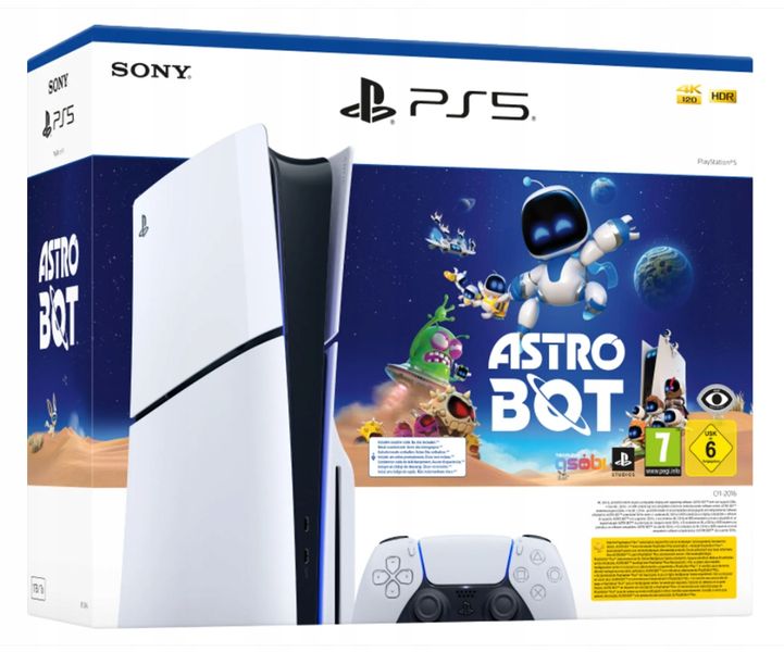 Sony PlayStation 5 - Slim Disc Edition - Astro Bot zdjęcie 2