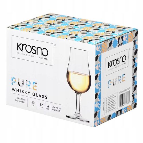 Kieliszki do degustacji whisky Pure 100 / 110 ml Krosno na Arena.pl