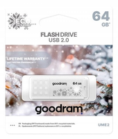 Pendrive GOODRAM UME2 64 GB USB 2.0 biały