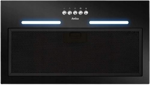 Okap meblowy AMICA OMP6253BG 55cm 128W SlimSize LED czarny na Arena.pl