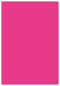 Teczka Z Gumką A4+ Fluo Różowa A'10 3112
