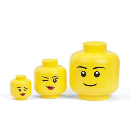 Lego pojemnik główka large - silly boy na Arena.pl