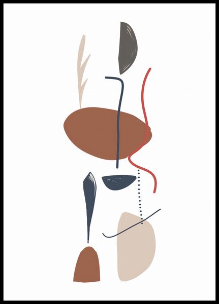 Plakat 64x90cm Równowaga Niuansy zdjęcie 2