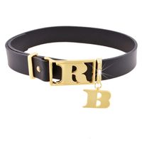 skórzany choker z kolekcji rb (c22/lat/53au)